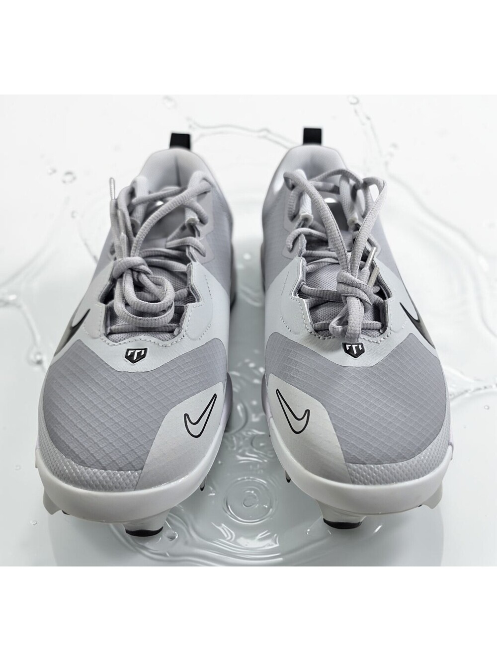 Nike Force Trout 9 Pro MCS Men's 9 Baseball Cleats Grey FZ0915-002 NWOT No Box - Picture 2 of 15